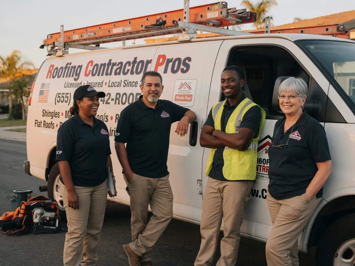 Local Roofing Contractors company in Flom, MN