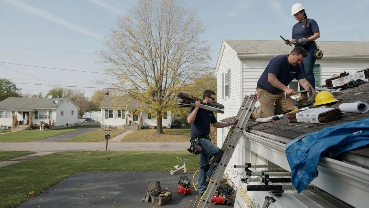Local Roofing Contractors in Flom, MN near me